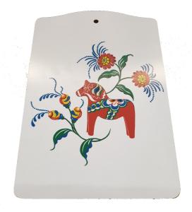 Arvidssons Textil Leksand Serveringsbräda Röd/Blå 20x30cm