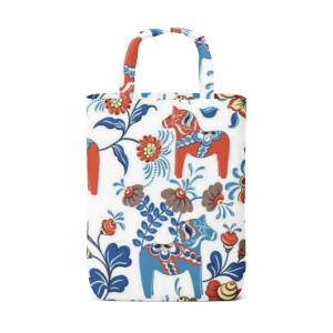 Arvidssons Textil Leksand Tygkasse Orange/Blå