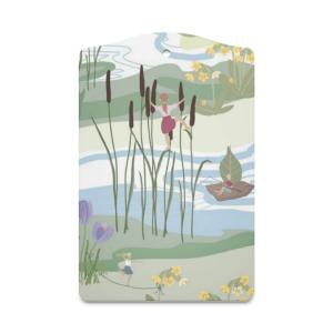 Arvidssons Textil Naturens Lycka Serveringsbräda Grön