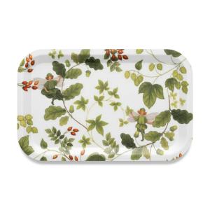 Arvidssons Textil Skogsälvan Bricka Offwhite/Grön