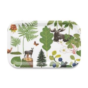 Arvidssons Textil Skogsliv Bricka Grön