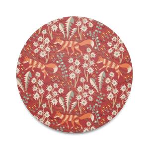 Arvidssons Textil Stjärnspeja Grytunderlägg Röd