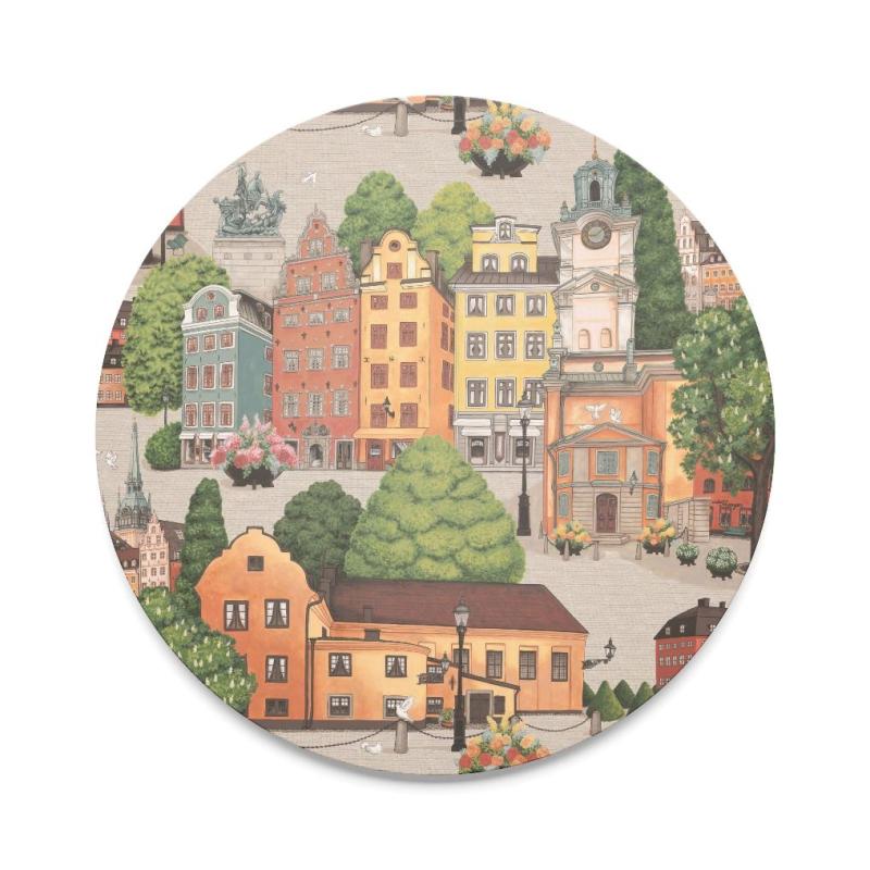 Arvidssons Textil Stortorget Grytunderlägg Multi at lavanille