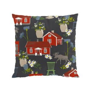 Kuddfodral Strövtåg Grå 47x47cm Arvidssons Textil