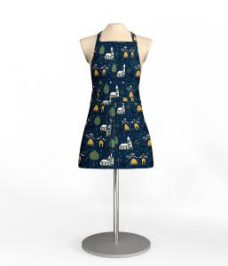 Arvidssons Textil Sverige Förkläde Mörkblå