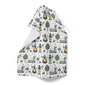 Arvidssons Textil Sverige Kökshandduk Offwhite