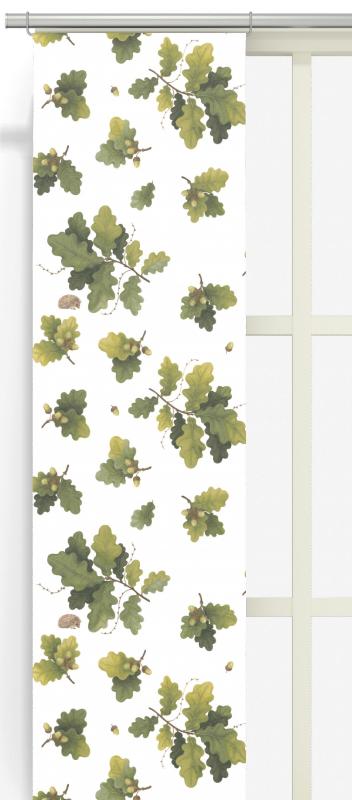 Panelgardin Arvidssons Textil Taggad På Äventyr Grön 43x240cm 2-Pack at lavanille