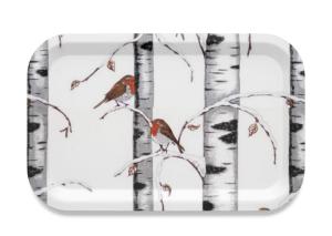 Arvidssons Textil Vinterdungen Bricka 33x21cm Offwhite