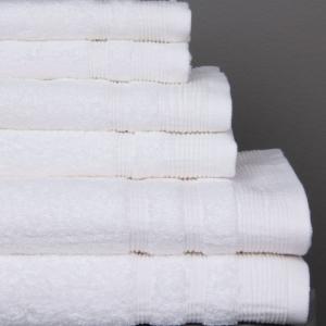 Badlakan Fritz Magnus Ezra Frotté 550g Vit 100x150cm