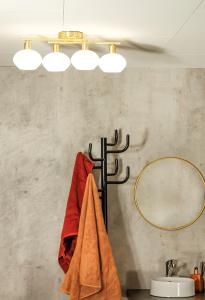 Badrumslampa Plafond Mässing Aneta Lighting Elba
