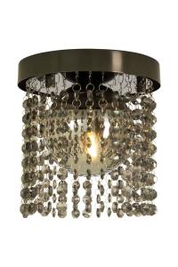 Badrumslampa Svart/Rökgrå Aneta Lighting Claudia 20,5cm