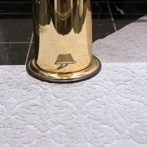 Badrumsmatta Fritz Magnus Luxury Vit 50x75cm