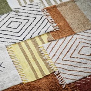 Badrumsmatta Offwhite/Dijon Madam Stoltz 60x90cm