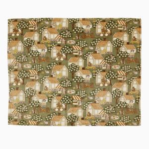 Barnfilt Redlunds Åsgränd Grön 130x150cm