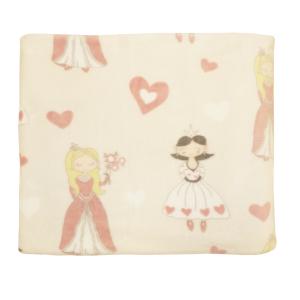 Barnfilt Redlunds Prinsessa Linnebeige 130x150cm