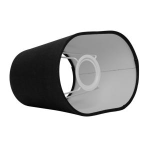 Watt & Veke Basic Oval Lampskärm Svart 23cm