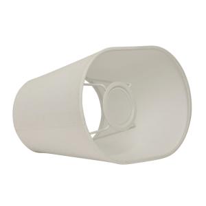 Watt & Veke Basic Oval Lampskärm Vit 23cm