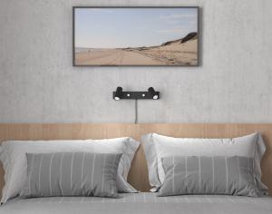 Vägglampa Svart Dimbar 2L Belid Cato