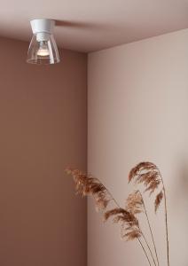 Plafond IP21 Glas Klar/Vit Dimbar Belid Bizzo 16,5cm