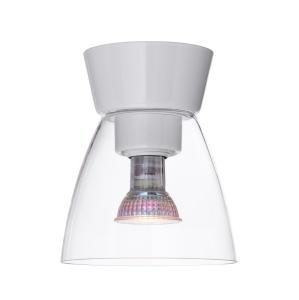Plafond IP21 Glas Klar/Vit Dimbar Belid Bizzo 16,5cm