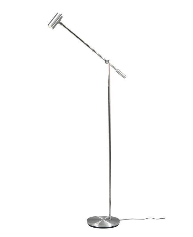 Belid Cato Golvlampa Dimbar Aluminium at lavanille