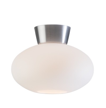 Belid Bullo Plafond 27cm Aluminium/Opalglas at lavanille