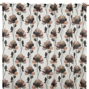 Blommig Gardin Fondaco Mischa Offwhite 135x250cm 2-Pack