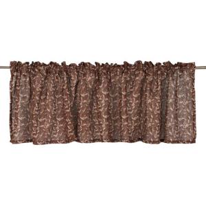 Blommig Gardinkappa Fondaco Lill Rost 55x250cm