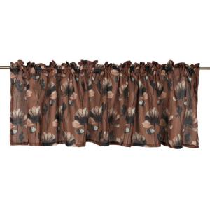 Blommig Gardinkappa Fondaco Mischa Rost 55x250cm