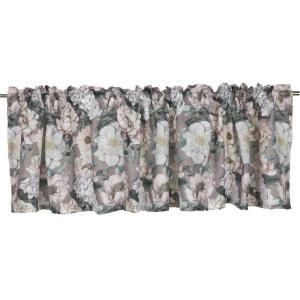 Blommig Gardinkappa Fondaco Pion Nougat 55x250cm