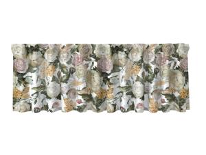 Blommig Gardinkappa Redlunds Emelie Beige 50x250cm