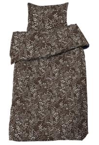 Blommigt Påslakanset Hage Brun 150x210cm Redlunds