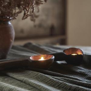 Boel & Jan Astrid Bordsduk Mörkgrön 150x310cm