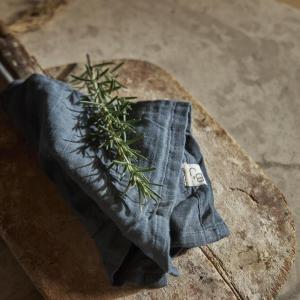 Boel & Jan Astrid Tygservett Blå 4-Pack