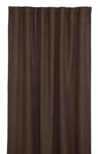 Gardinlängd Mörkbrun Boel & Jan Göran 1-Pack 135x300cm