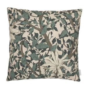 Boel & Jan Maja Blommigt Kuddfodral 45x45cm Grön