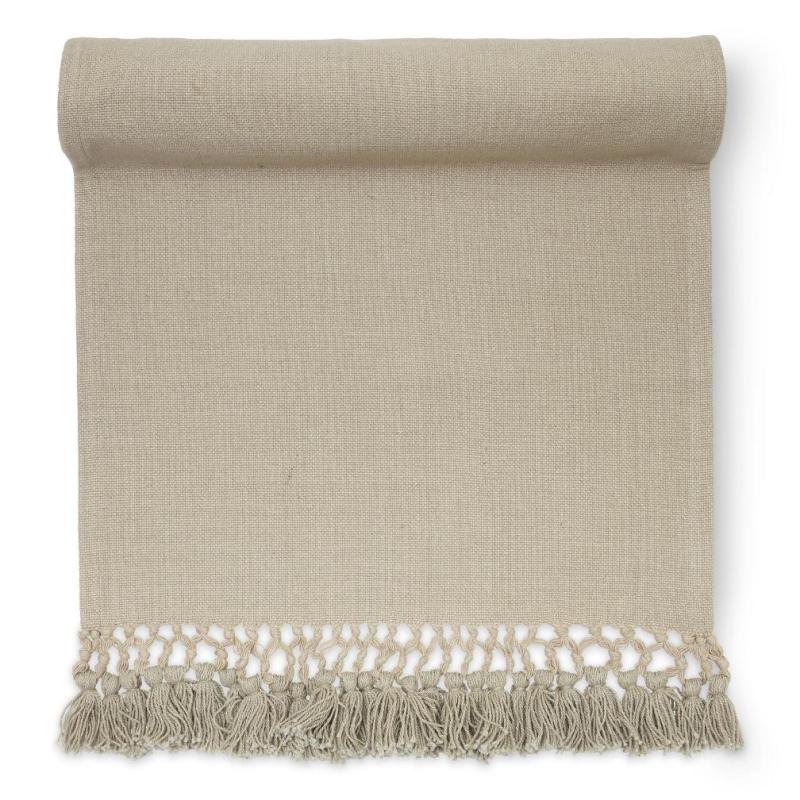 Boel & Jan Minka Bordslöpare Beige 40x140cm at lavanille
