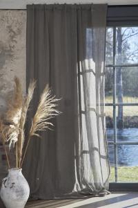 Gardin Grå Boel & Jan 2-Pack Mirja 130x275cm