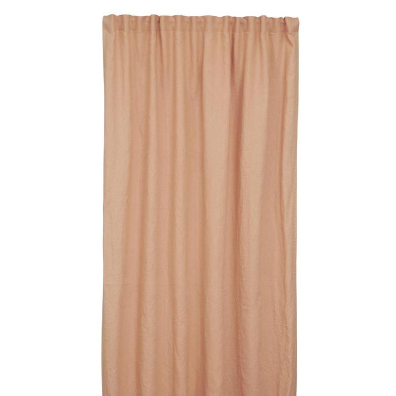 Gardinlängd Linne Aprikos Boel & Jan 1-Pack Sabina 140x240cm at lavanille
