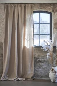 Gardinlängd Linne Beige Boel & Jan 1-Pack Sabina 140x240cm