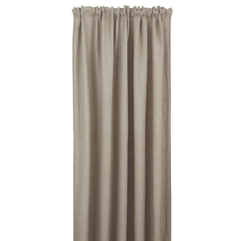 Gardinlängd Linne Beige Boel & Jan 1-Pack Sabina 140x240cm at lavanille