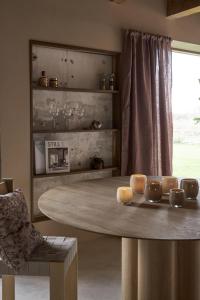 Gardinlängd Linne Lila Boel & Jan 1-Pack Sabina 140x240cm