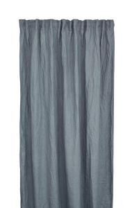 Gardinlängd Linne Mellanblå Boel & Jan 1-Pack Sabina 140x240cm