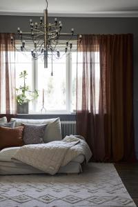 Gardinlängd Linne Rostbrun Boel & Jan 1-Pack Sabina 140x240cm