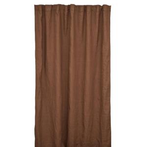Gardinlängd Linne Rostbrun Boel & Jan 1-Pack Sabina 140x240cm