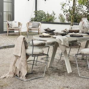 Boel & Jan Tobago Pläd Beige 130x170cm