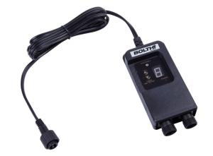 Bolthi Skymningssensor Med Timer Svart