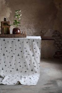 Bordsduk Fondaco Jolly Linnebeige 140x250cm