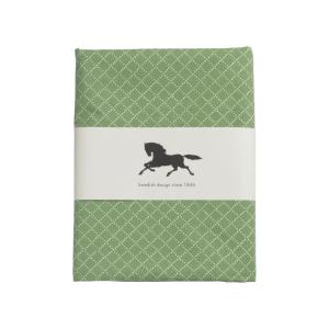 Bordsduk Grön Almedahls Prickruta 145x250cm