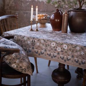 Bordsduk Grön Fondaco Julefrid 145x250cm